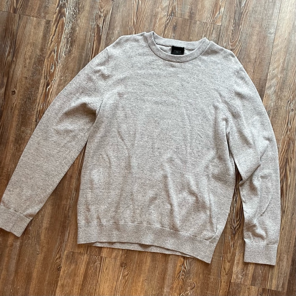 Slim Fit Fine-knit Cotton Sweater